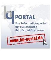 Logo des bq-Informationsportals für ausländische Berufsqualifikationen